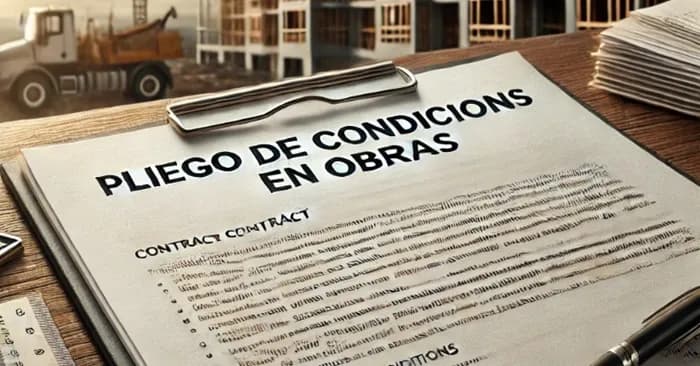 Guía Completa para Elaborar Pliegos de Condiciones en Obras 2025