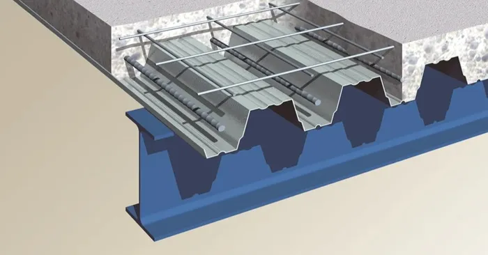 Estructura para Metaldeck
