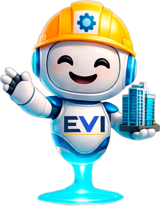 EVI, mascota de Estructuras Verticales